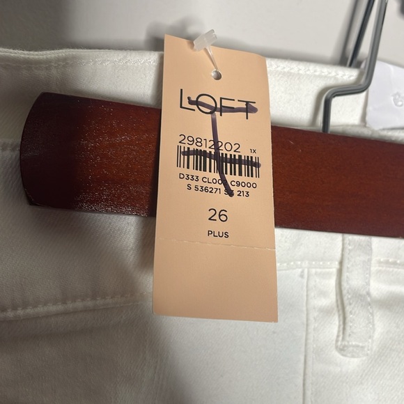 LOFT Plus Utility Skinny Crop Jeans - Picture 5 of 12